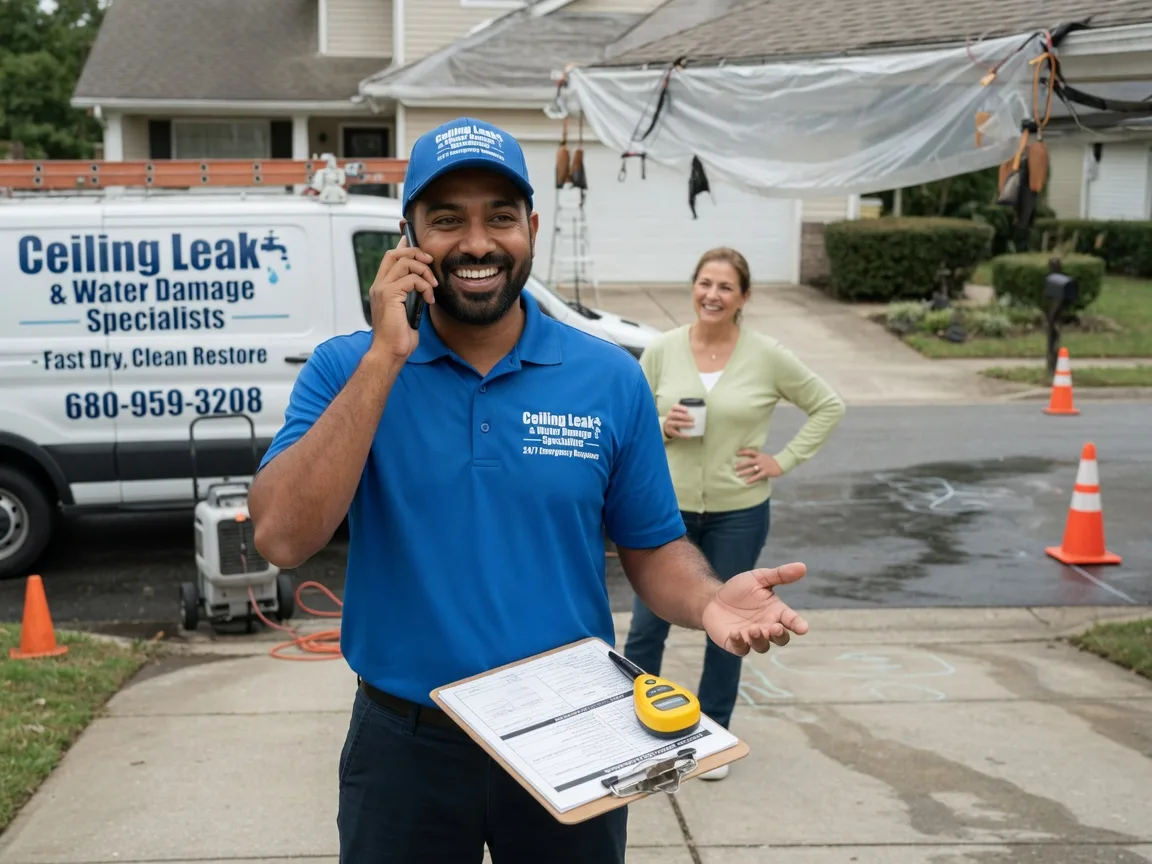 Ceiling Leak Cleanup Leckrone, PA FAQs